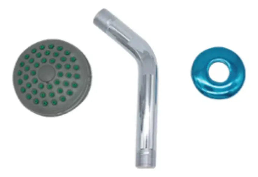 Regadera Tubo Meer Abs Plastica Cromada Color Plateado - CNX - empaque