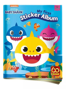 Baby Shark Album + 4 Sobres Panini Estampas Coleccionables - Panini - accesorios