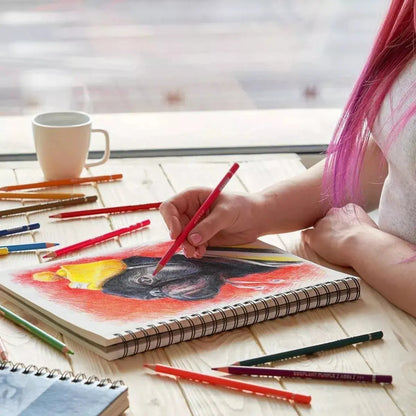Cuaderno Dibujo Espiral 100h Microperforado 22.9x30.5 Arteza - Coveme