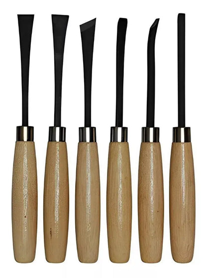 Juego Gubias 6 Piezas Dogotuls Mango Madera - Dogotuls - empaque