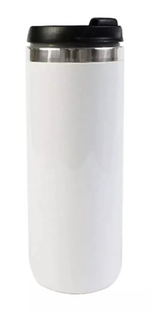 Vaso Termo Sublimacion Sublimar Acero 450 Ml Color Make Blanco - ColorMake - vista lateral