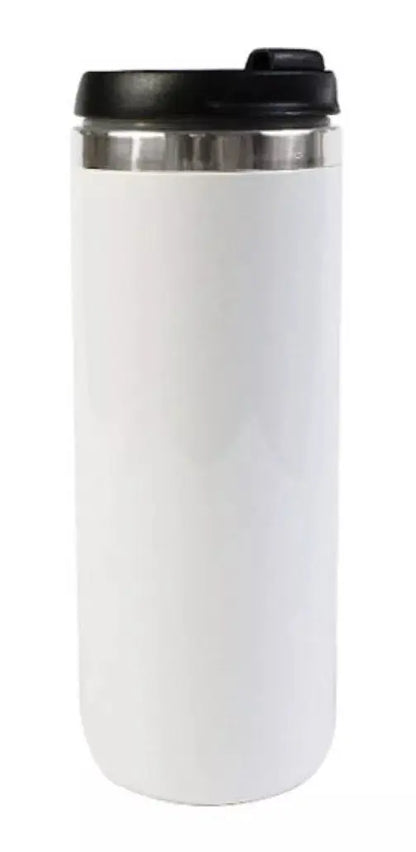 Vaso Termo Sublimacion Sublimar Acero 450 Ml Color Make Blanco - ColorMake - vista lateral
