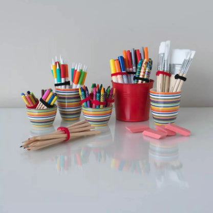 50pz Correa Organizadora Velcro Amarre Cables Sujeción Negro - Velcro - accesorios