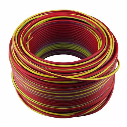 100 Metros Cable Ligero Keer 12 Awg Rojo Antiflama 2500 W - Kronaline - empaque