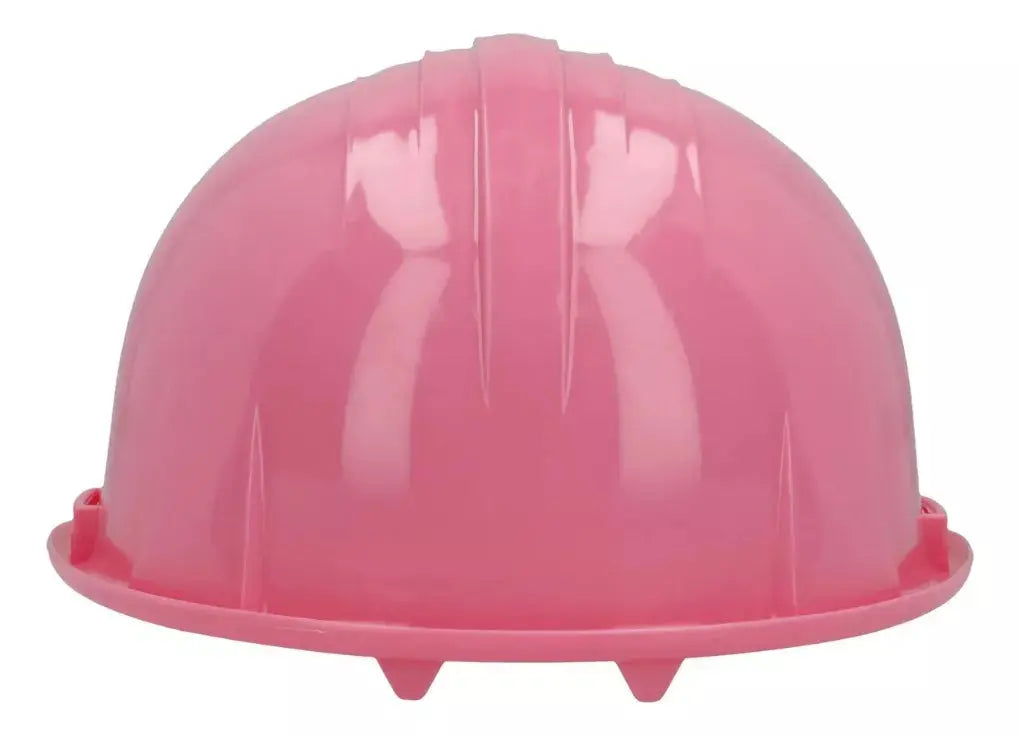 Casco Seguridad Rosa Urrea Ajuste Intervalos Polietileno - Lock - vista lateral