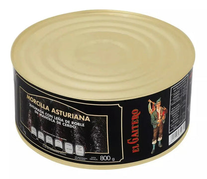 Morcilla Ahumada El Gaitero 1kg Ahumado Leña Alimentos - El Gaitero - empaque