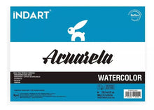 Block Acuarela 30 Hojas Indart Watercolor A4 21 X 29.7cm - Indart