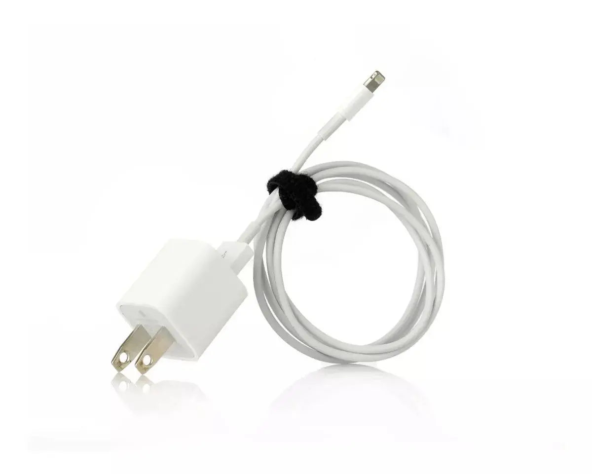 2 Pack Cincho Organizador Cables Velcro® Tira Sujeción Negro - Velcro - contenido
