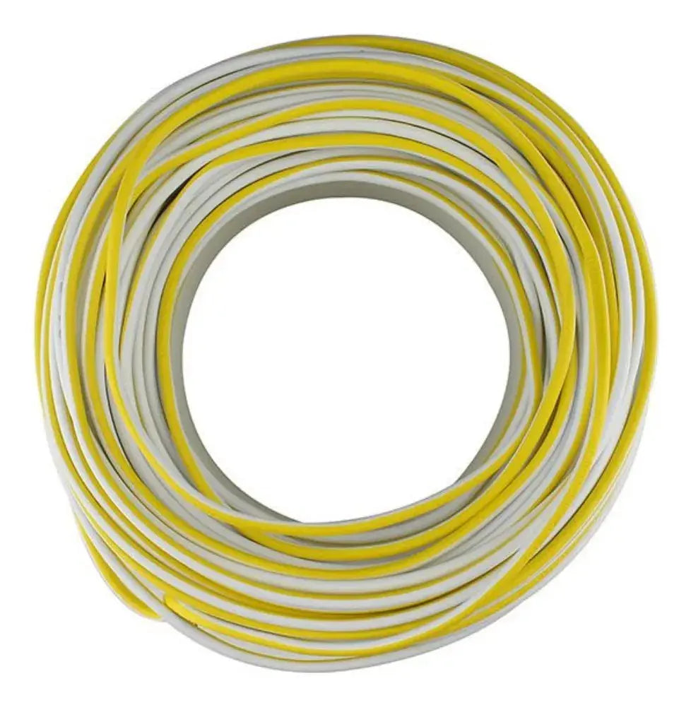 100 Metros Cable Ligero Keer 12 Awg Blanco Antiflama 2500 W - Kronaline
