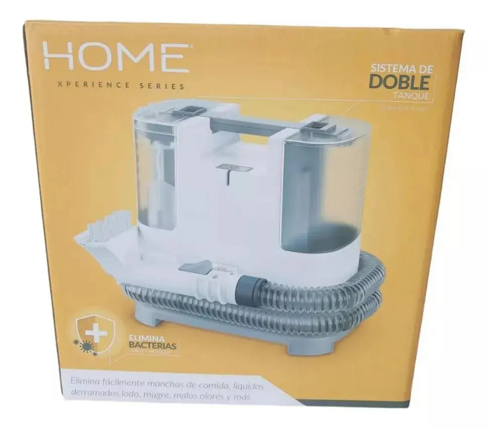 Aspiradora Lavadora De Tapicería Aksi Home Lavtap-450h-ak 1.2l Blanca 110v 60hz - Aksi - empaque