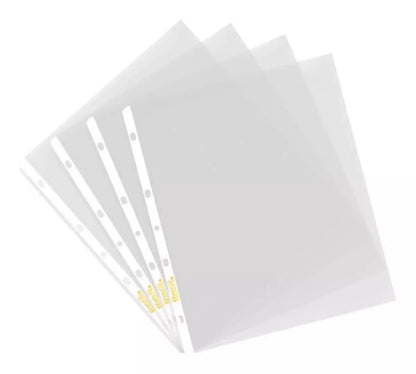 100 Pz Protector Hoja Light Kinera Tamaño Carta Translucido - Kinera - detalle