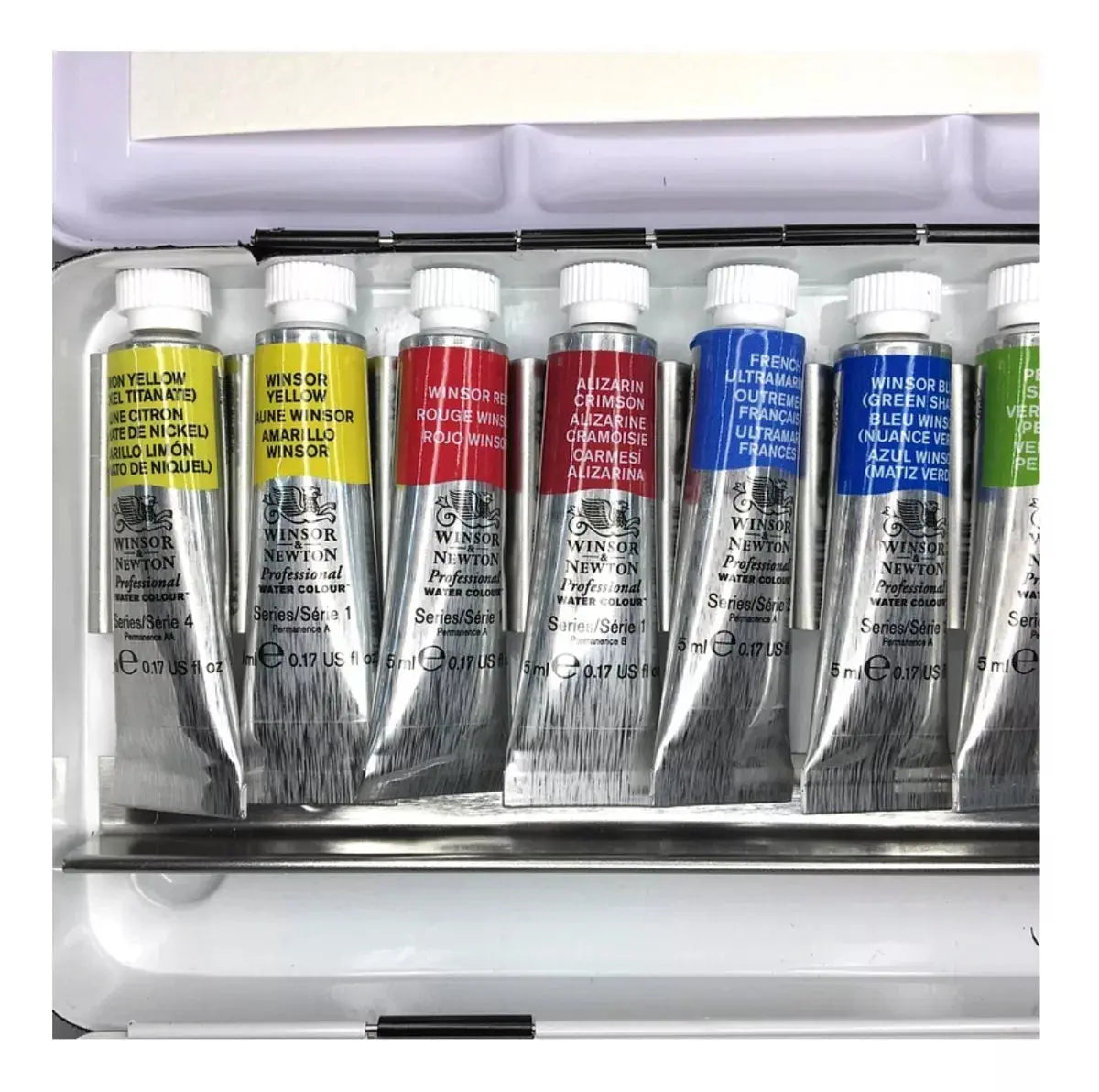 Estuche Metal Acuarelas Winsor & Newton 12 Tubos 5ml Arte - marchante.shop