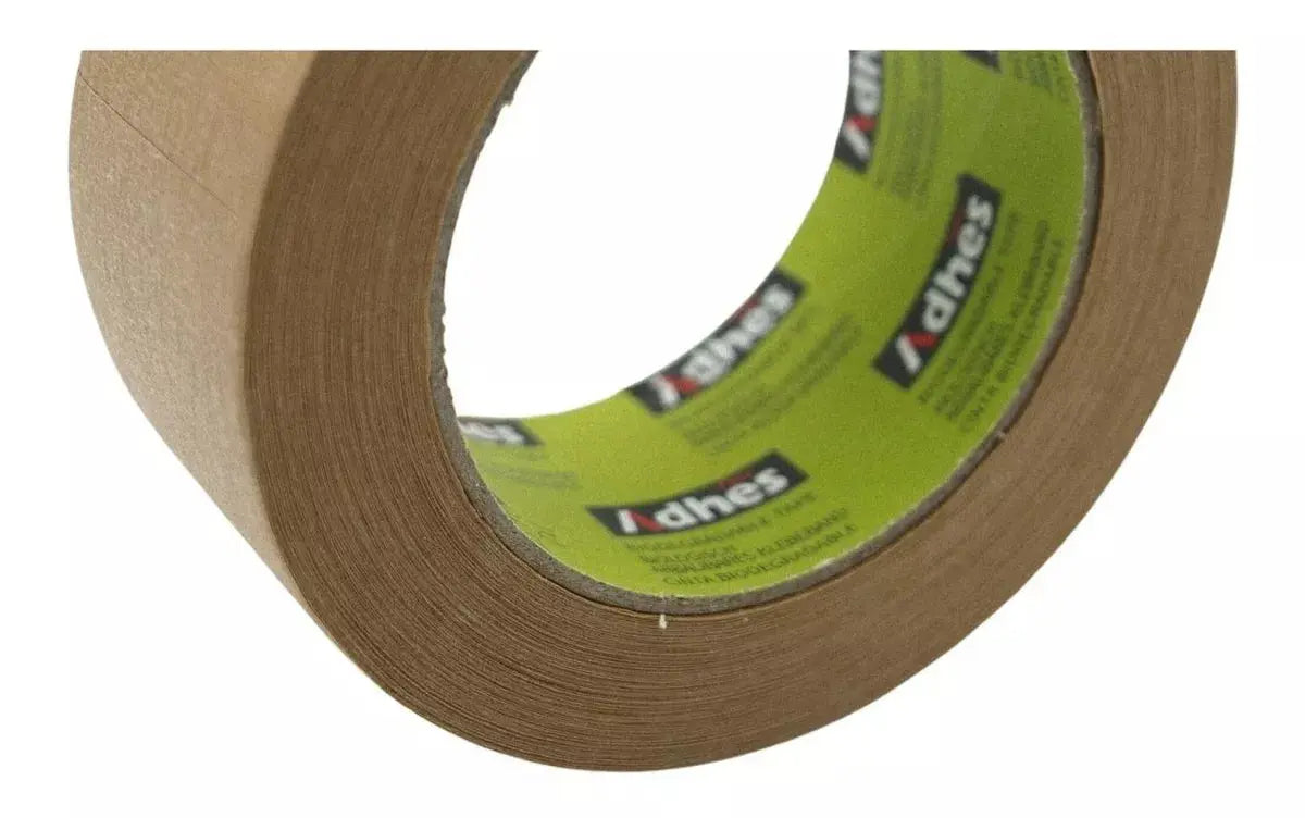 Cinta Adhesiva Papel Kraft Biodegradable Adhes Ecologica 50m - ADHES - empaque