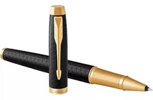 Bolígrafo Rollerball Parker Im Premium Negra Acabados Dorado - Parker - detalle