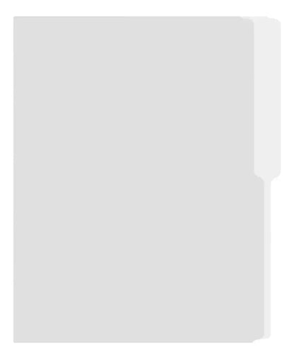25 Folder Tamaño Carta Starfile Hot Colors Oficina Blanco - Star File