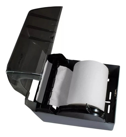 Despachador Toalla Oval Rollo Humo Uso Rudo Insutrial - Oval - empaque