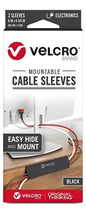 2 Mangas Suejatadoras Cables Velcro® Mountable Cable Sleeves Negro - Velcro
