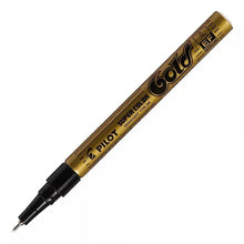 Marcador Permanente Pilot Punta Extra Fina Supercolor Elegir Dorado - Pilot
