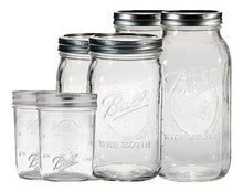 Set 6pz Mason Jars Ball Vidrio Boca Ancha 3 Tamaños - Mason Jars - empaque