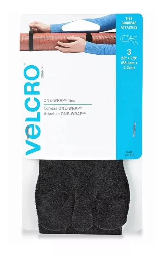 3pz Tira Organizadora Cable Velcro ® Cincho Brida Ajustable - Velcro
