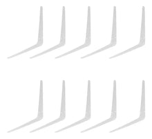 10 Mensulas Acero 10 X 12 Cm Repisas Dogotuls Elegir Color Blanco - Dogotuls - detalle