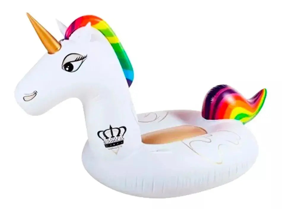 Inflable Unicornio Jumbo Montable Alberca Float Pool - marchantemx