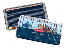 Lápices Derwent Acuarelables 36 Piezas Caja Metal - marchante.shop