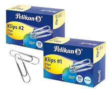 Clips de Acero Redondo Pelikan 100 Piezas Escoger Tamaño 1.33mm - Pelikan - accesorios