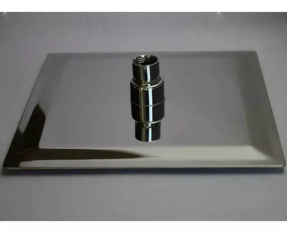 Regadera Cuadrada 8'' Meer Acero Inoxidable Ahorradora Agua - CNX - vista lateral