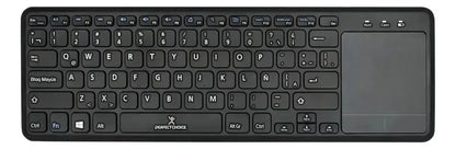 Teclado Inalambrico Mouse Touch Pad Perfect Choice Negro - Perfect Choice - empaque