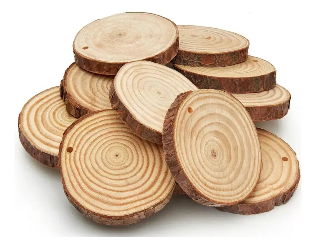Lienzos Madera 45 Pzas Circulares 2.4 Pulgadas Arteza - Coveme - detalle