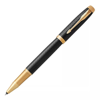 Bolígrafo Rollerball Parker Im Premium Negra Acabados Dorado - Parker - accesorios