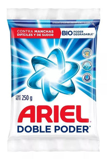 Detergente Para Ropa En Polvo Ariel Doble Poder 250gr - KCTS