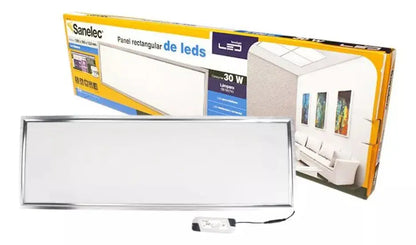 Pantalla Led Luminaria Santul 30w Rectangular 127x30cm 1271 - Sanelec