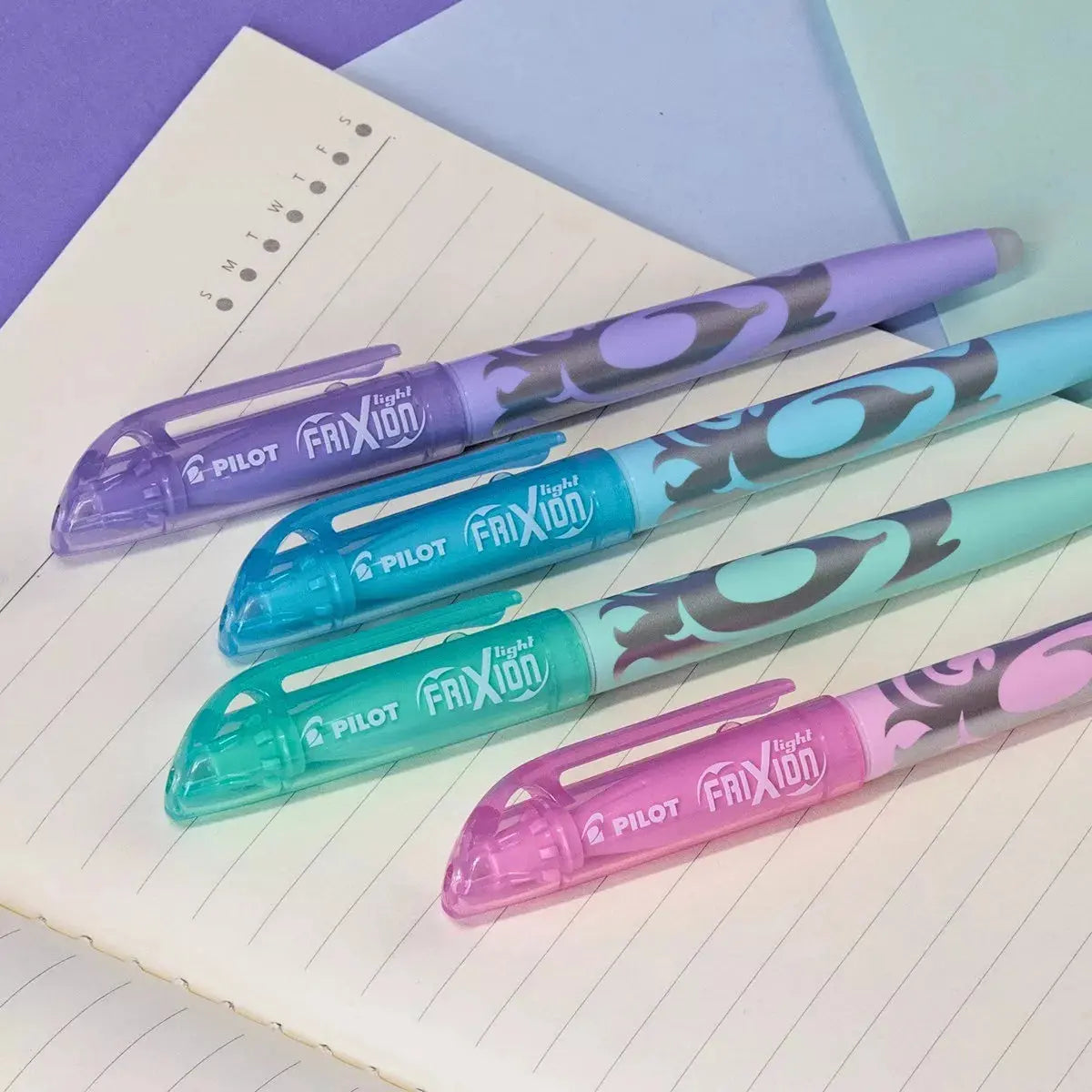 5 Marcador Borrable Pilot Frixion Light Pastel Punta Cincel - Pilot - accesorios