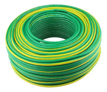SANELEC, 4075 Alucopper Cable, Flexible and Light, Flame-Resistant and Resistant, 100 m Roll, 8 AWG Gauge, Green - Sanelec - vista lateral