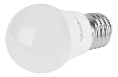 2 Pzs Foco Led Luz Cálida 3w Tipo A19 Sanelec Ecológico - Sanelec - empaque
