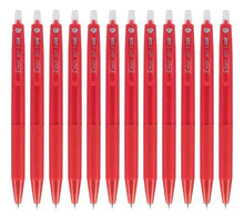 Caja 12 Bolígrafos Pilot Plumas Bp1 Rt Retráctil Punto Fino Color De La Tinta Color Color Del Exterior Rojo - Pilot - vista lateral