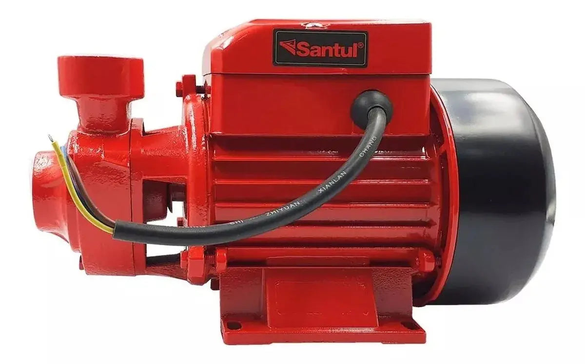 Bomba Agua Eléctrica 0.50 1/2 Hp Periférica Santul 2 Plantas - Santul - vista lateral