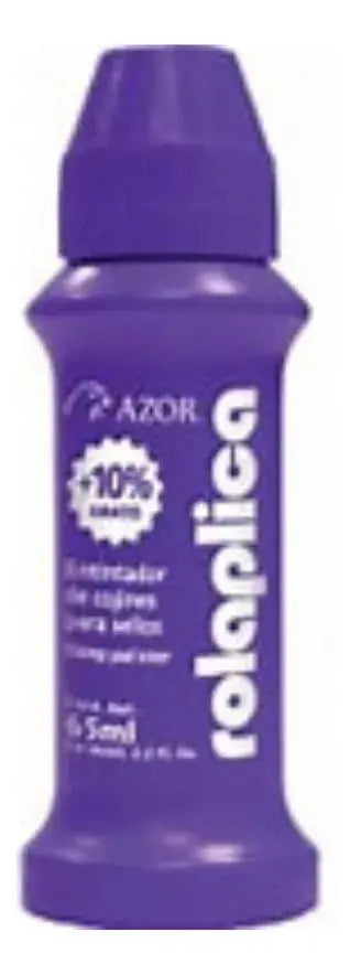Tinta Sellos Rolaplica 60ml Azor Liquida Elegir Color Violeta - Azor