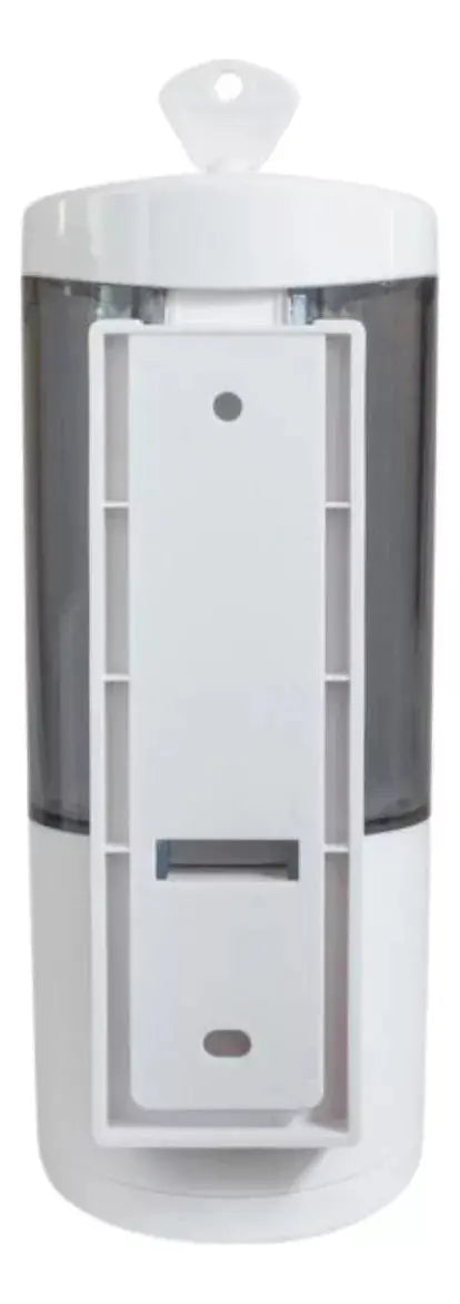 Jabonera Oval Humo Blanco 500 Ml Transparente - Oval - vista trasera