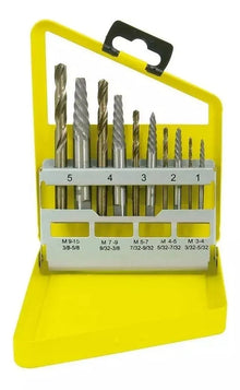 Juego De Extractor Para Tornillos Con Brocas, 10 Pz Surtek - Lock