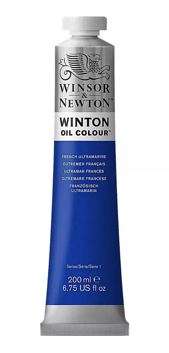 Pintura Oleo Winsor & Newton Winton 200ml Colores A Escoger Azul Ultramar No 21 - Winsor and Newton
