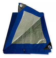 Lona Impermeable Reforzada Polietileno 6 X 12 Mt Color Azul - Lock