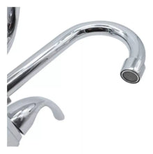 Mezcladora Lavabo Meer 1/4 Vuelta Acero Inoxidable Plateada - CNX - empaque