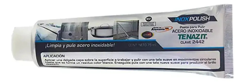 Pasta Abrasiva 2442 Tenazit 75ml Pulido Acero Inoxidable - Austrodiam