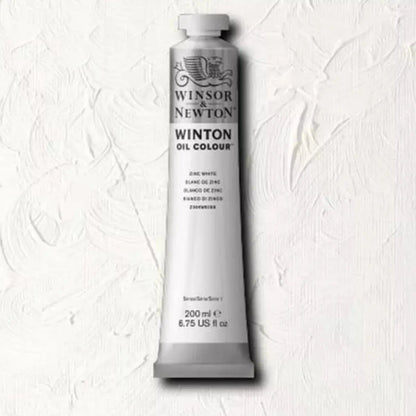 Pintura Oleo Winsor & Newton Winton 200ml Colores A Escoger Blanco de Zinc No 45 - Winsor and Newton