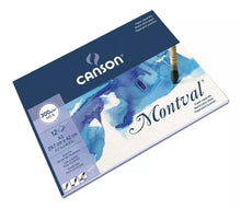 Block Papel Acuarela Canson Grano Fino Montval 29.7x42cm 12h - Canson - empaque