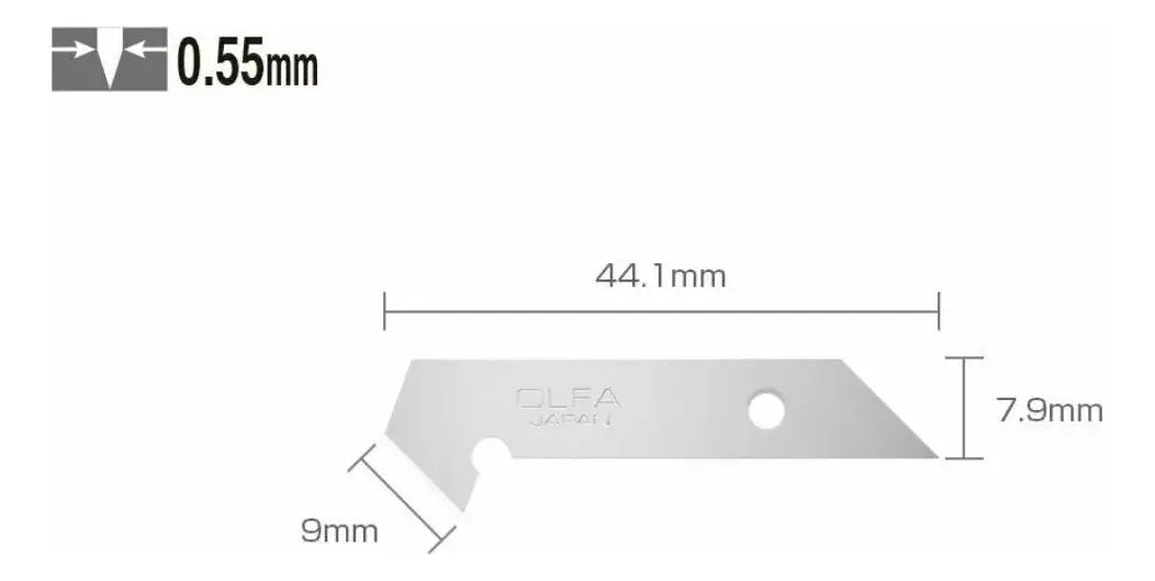 REPUESTO PARA P-450 Olfa - Olfa - vista lateral