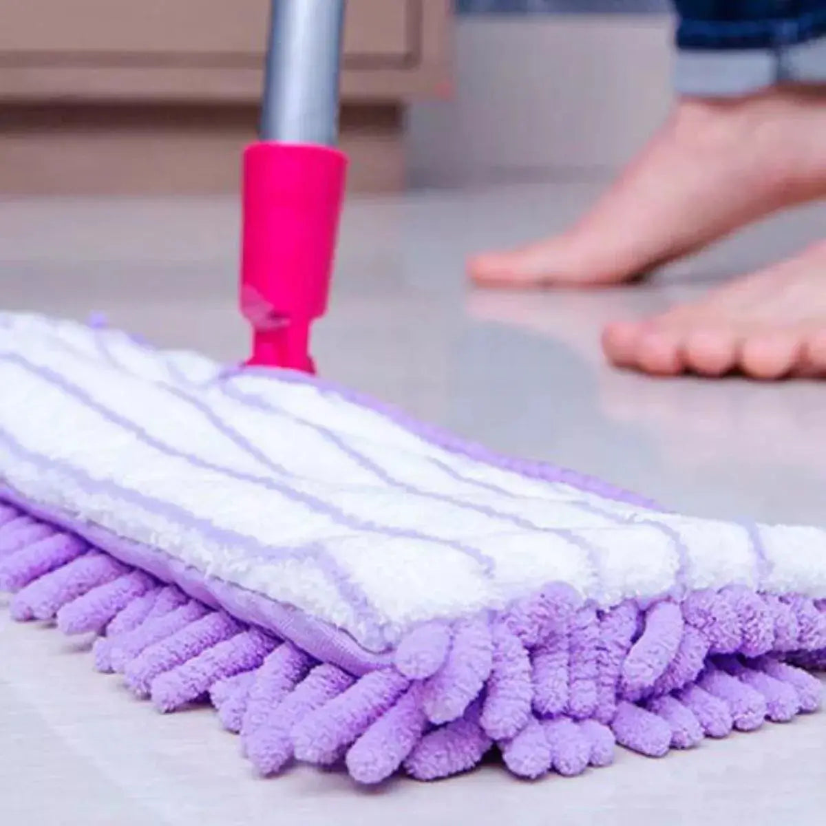 Sacudidor Mop Reynera Doble Accion 2 En 1 Escoba En Seco - Reynera - detalle